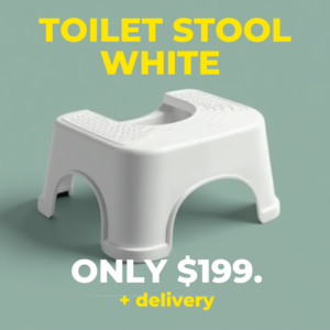 Toilet Stool White